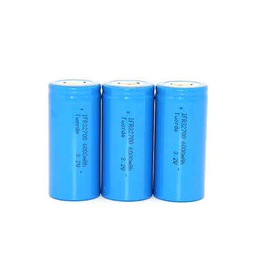 32700 Célula de bateria de lítio ferro fosfato 3.2V 6000mAh LiFePO4 3C descarga