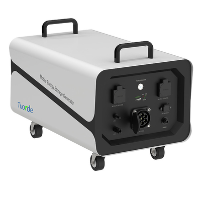 Gerador móvel de armazenamento de energia segurança IP65 100Ah para residencial industrial