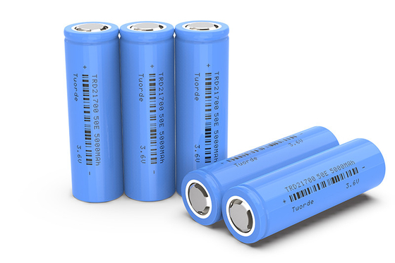 21700 Célula de bateria de iões de lítio 5000mAh Recarregável para uso industrial comercial