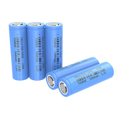 Ferramentas Elétricas Célula de Bateria de Íons de Lítio UN38.3 21700 5000mAh Alta Capacidade 7C