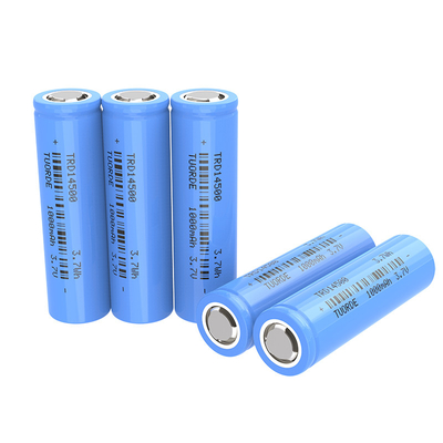 3.7V 1200mAh 14500 Célula de bateria de íons de lítio Mais de 500 ciclos