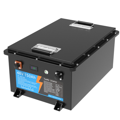 51.2V 48V 150Ah Bateria de Fósforo de Íons de Lítio Bateria AGV