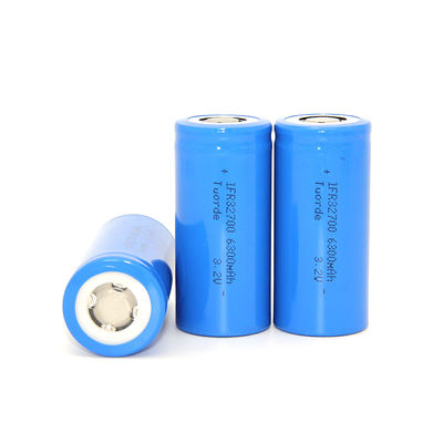 6000mAh Célula recarregável de íons de lítio cilíndrica 32mm x 70mm 32700 5C