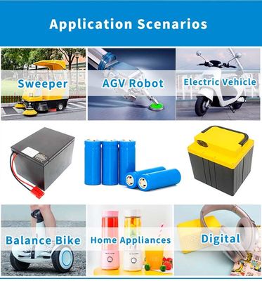 Bateria de lítio de alta capacidade de 15C, 2000mAh Flat Top 18650 Bateria de lítio