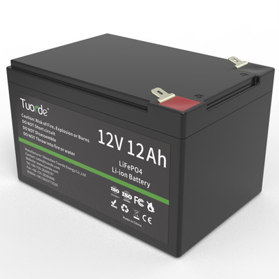 Bateria de ciclo profundo de iões de lítio de 12 V e 12 Ah