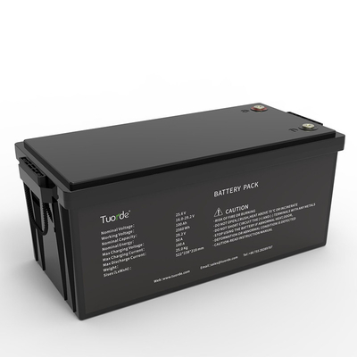 2560Wh 24V 25,6V 100Ah Equipamento de limpeza Baterias Bateria de substituição de ácido de chumbo