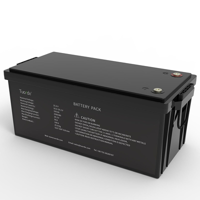 2560Wh 24V 25,6V 100Ah Equipamento de limpeza Baterias Bateria de substituição de ácido de chumbo