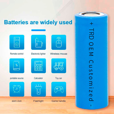 Bateria de lítio portátil de baixa temperatura 2500mah Célula recarregável 18650