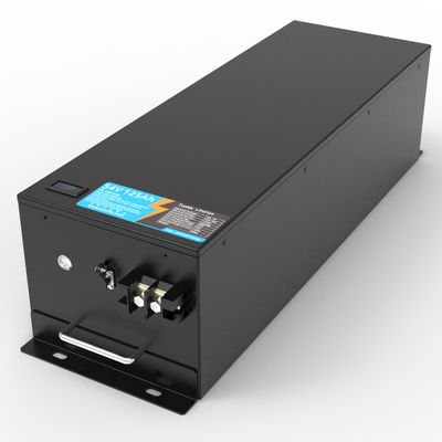 Pacotes de bateria de lítio personalizados de 52V 54.4V 125Ah Carrinho de golfe de empilhadeira elétrica AGV LiFePO4