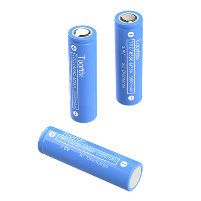 Bateria de lítio leve e de baixa temperatura, 3500mAh 18650 células de bateria de íons de lítio