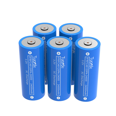 46120 Bateria de lítio ferro fosfato 3.2V 24Ah 3C descarga