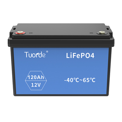 TRD-12120LT 12V 120Ah LFP UPS Bateria com energia 1440Wh Temperatura de trabalho -40-65C